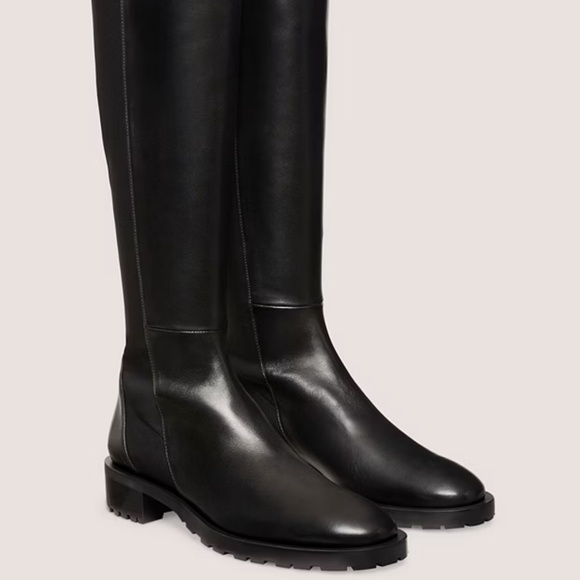 New- Stuart Weitzman 5050 KNEE-HIGH LUG BOOT - Picture 1 of 3